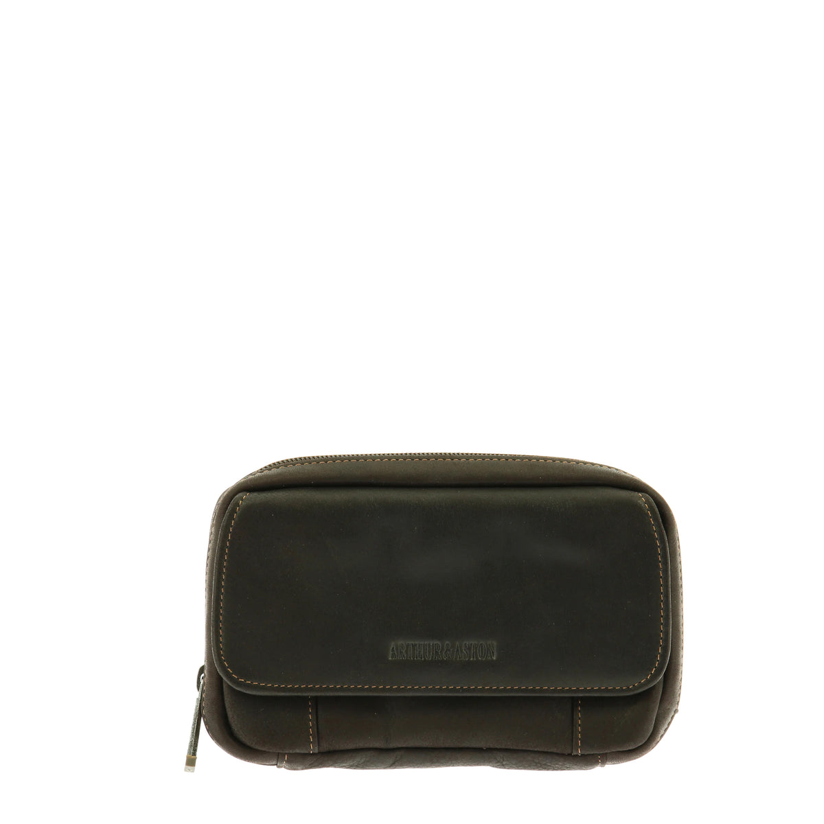 Pochette ceinture à pression Louis cuir gras Arthur & Aston