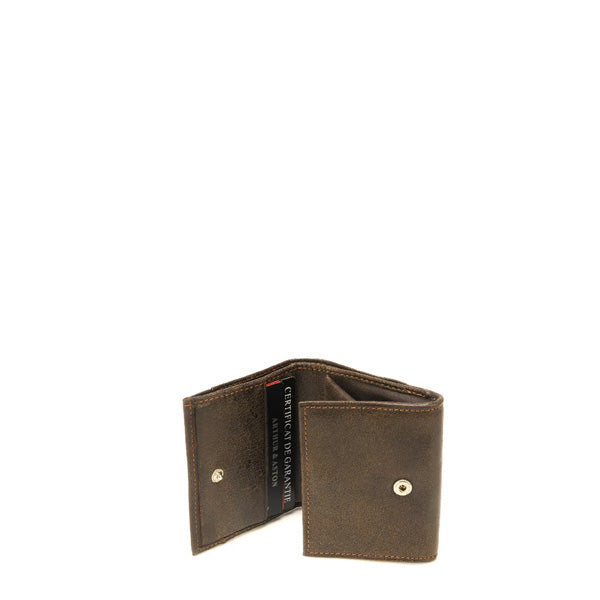 Porte-monnaie en cuir Diego Arthur & Aston – vue 2