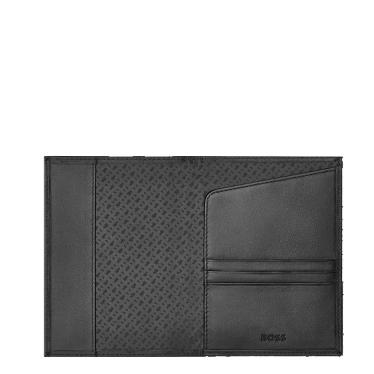 Porte passeport en cuir Classic Smooth Hugo Boss – vue 2