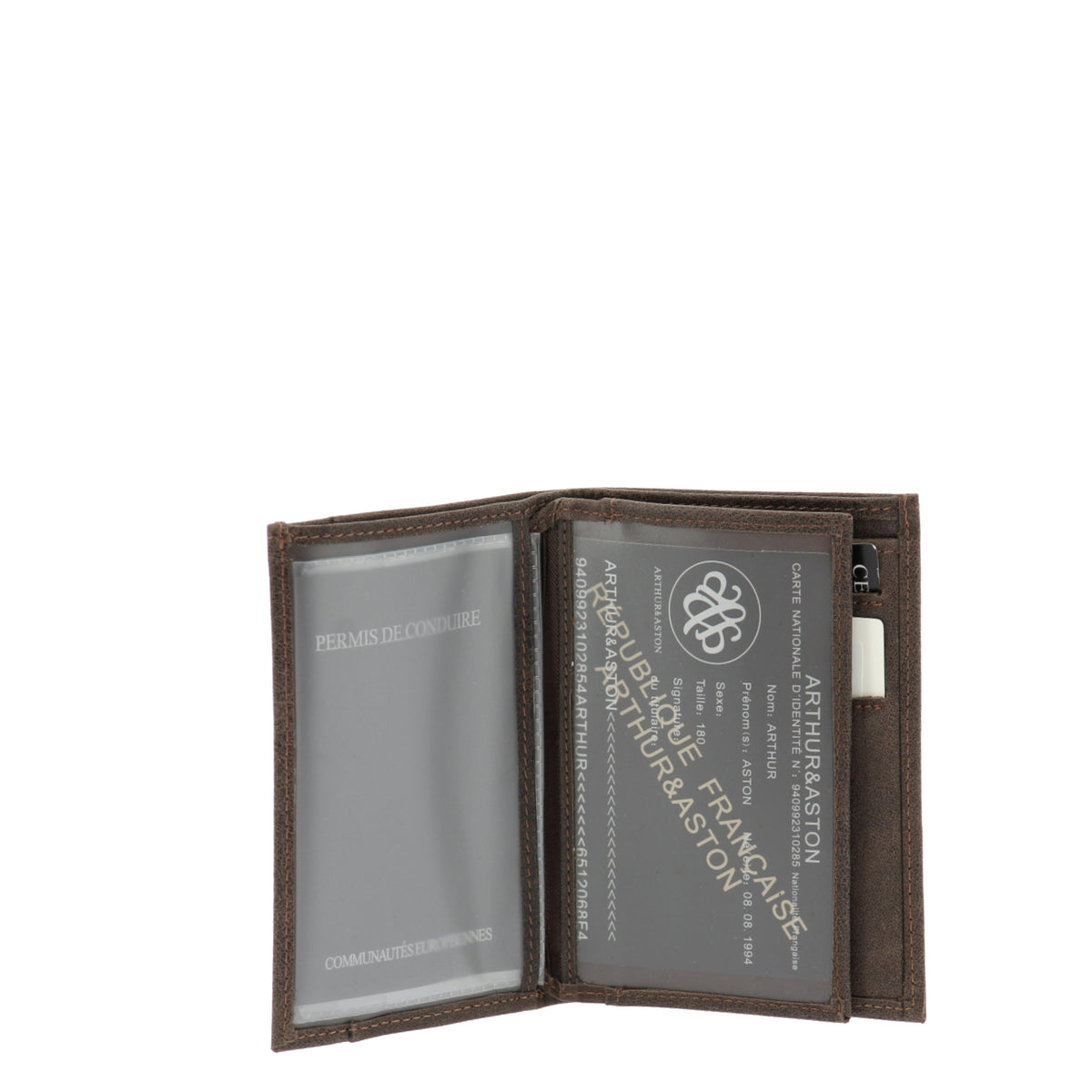 Portefeuille cuir Diego Arthur et Aston – vue 2
