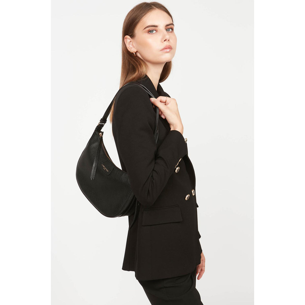 Sac Hobo en cuir Dune Lancaster – vue 5