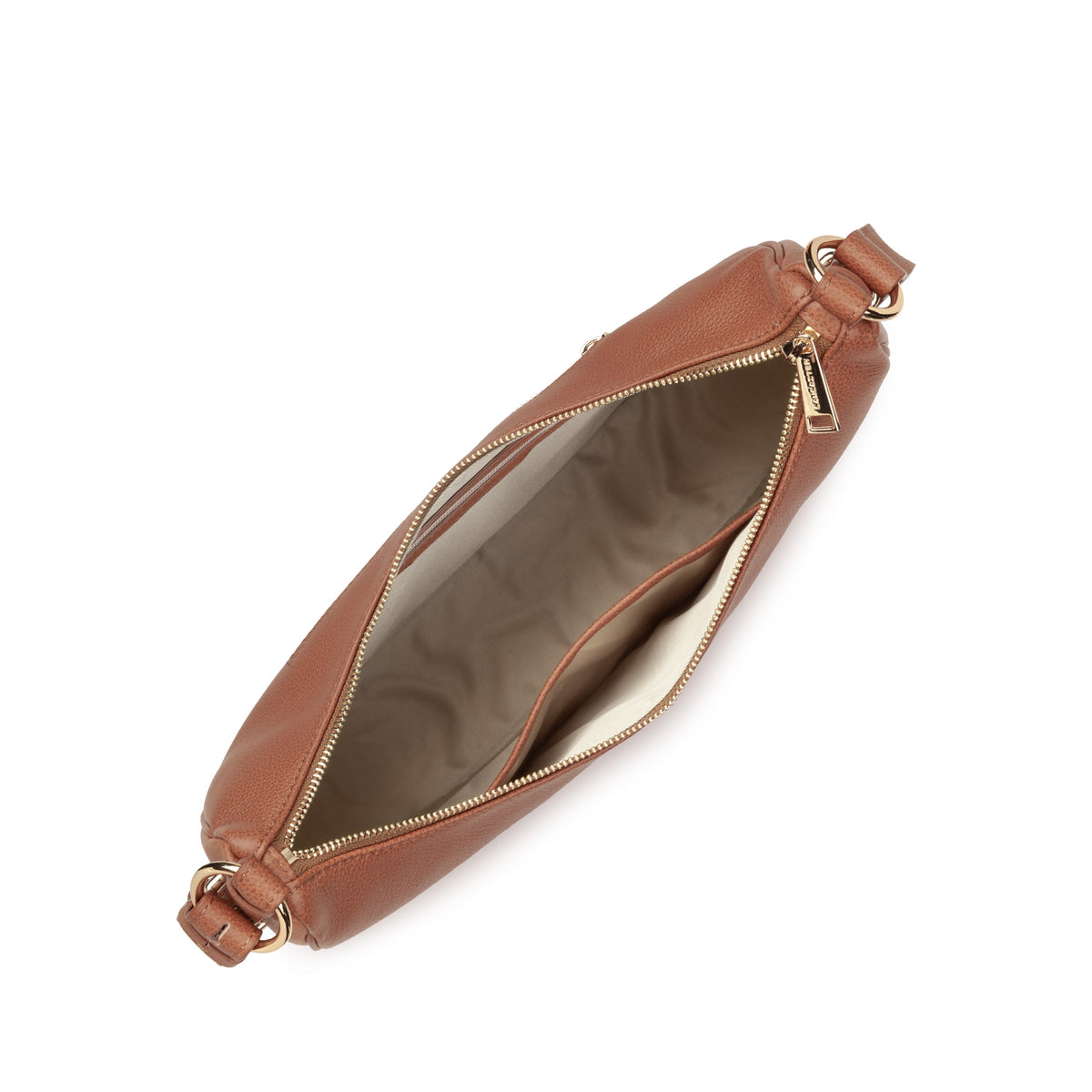 Grand Sac Besace en cuir Milano Aria Lancaster – vue 4