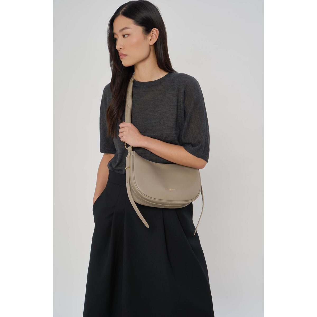 Sac Besace en cuir Donna Aria Lancaster – vue 5