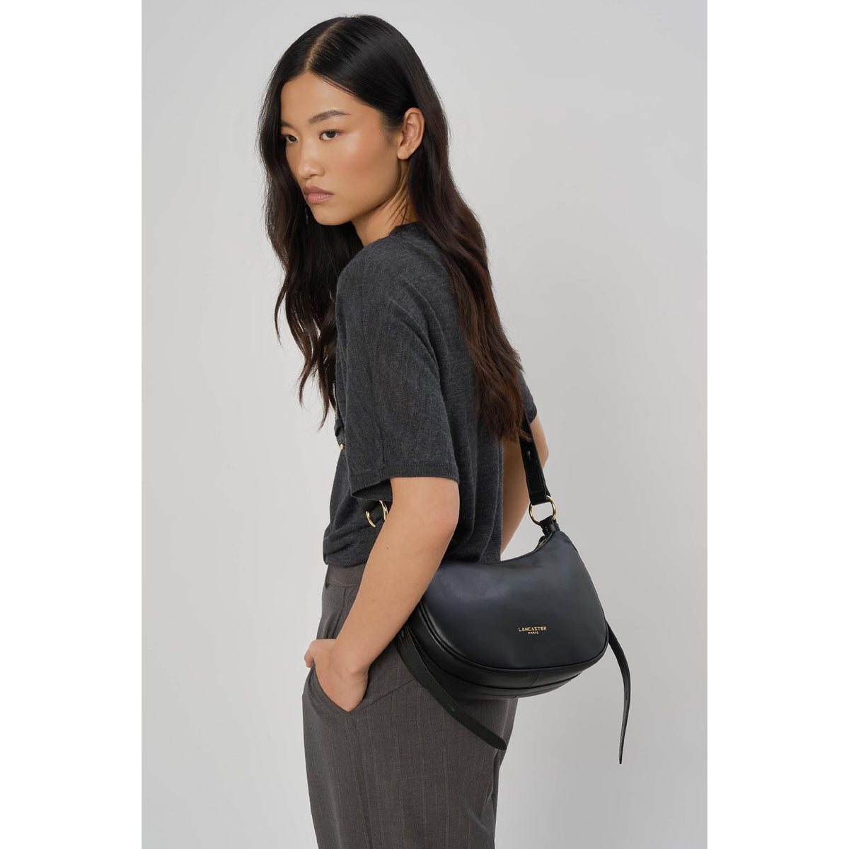 Sac Besace en cuir Donna Aria Lancaster – vue 6