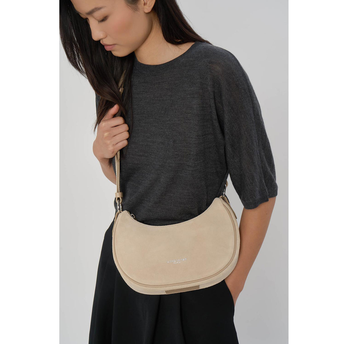 Petit sac Besace Suede Lancaster – vue 6