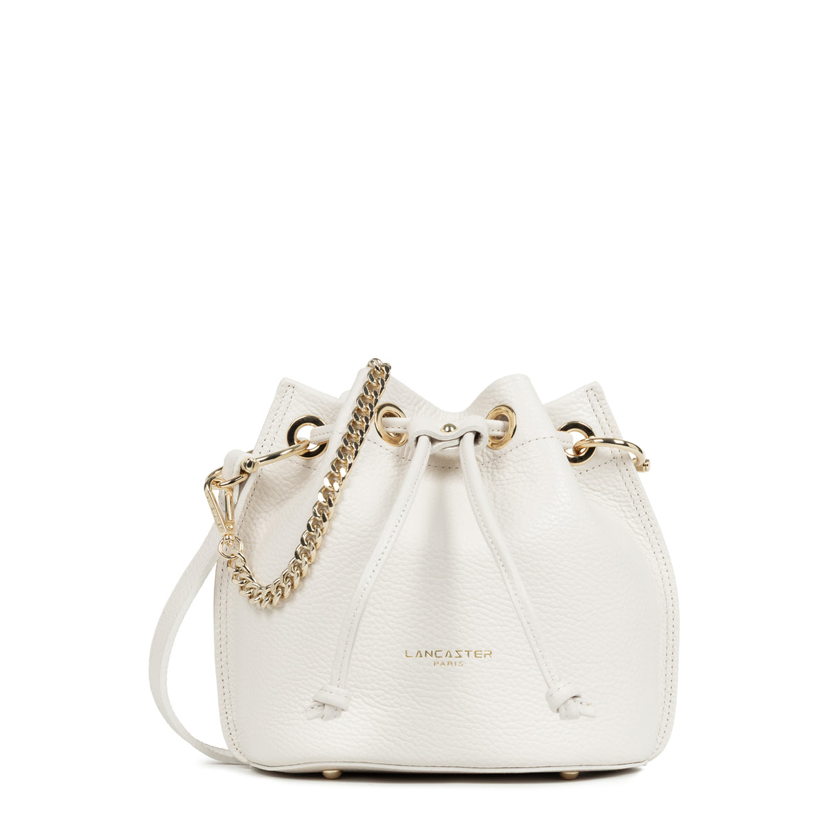Petit sac bourse en cuir Alba Double Lancaster