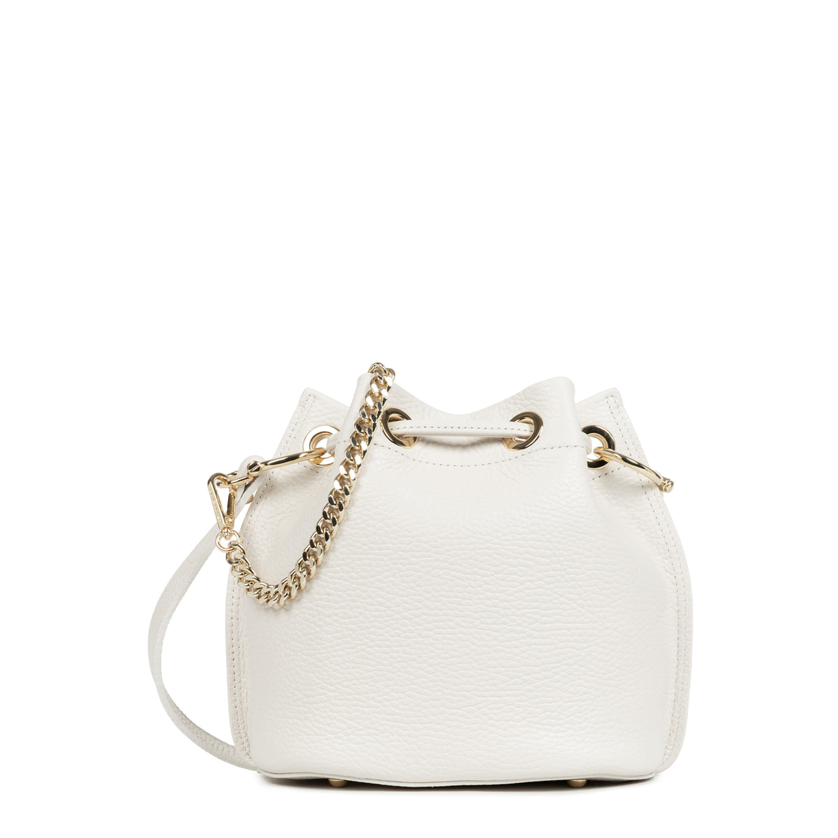 Petit sac bourse en cuir Alba Double Lancaster – vue 2