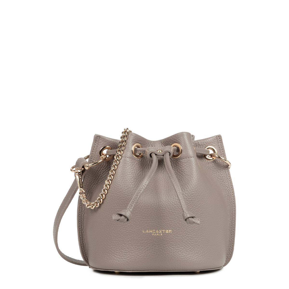 Petit sac bourse en cuir Alba Double Lancaster