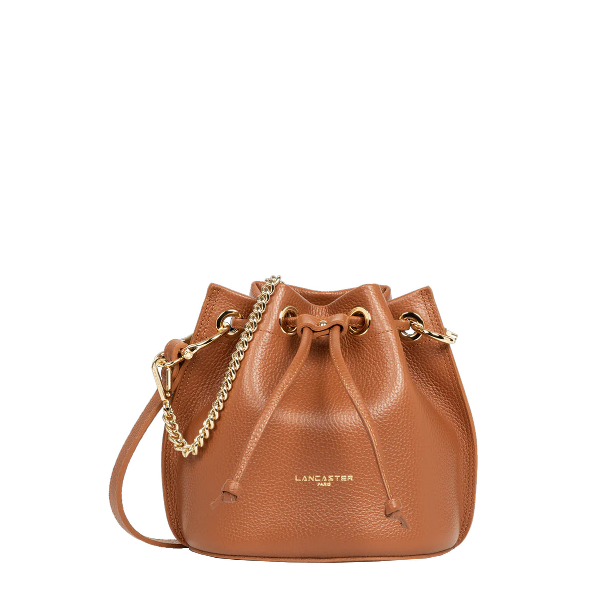 Petit sac bourse en cuir Alba Double Lancaster