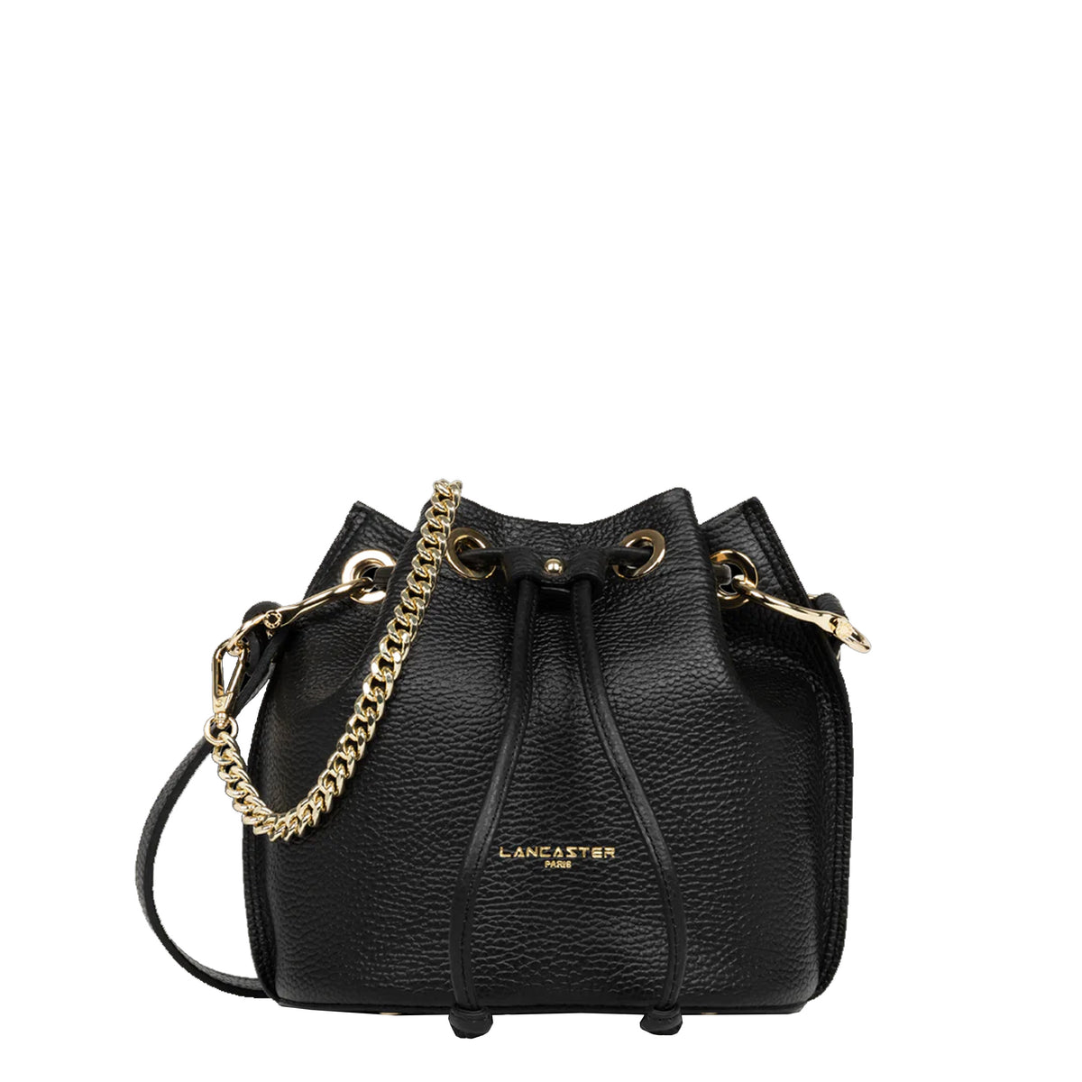 Petit sac bourse en cuir Alba Double Lancaster