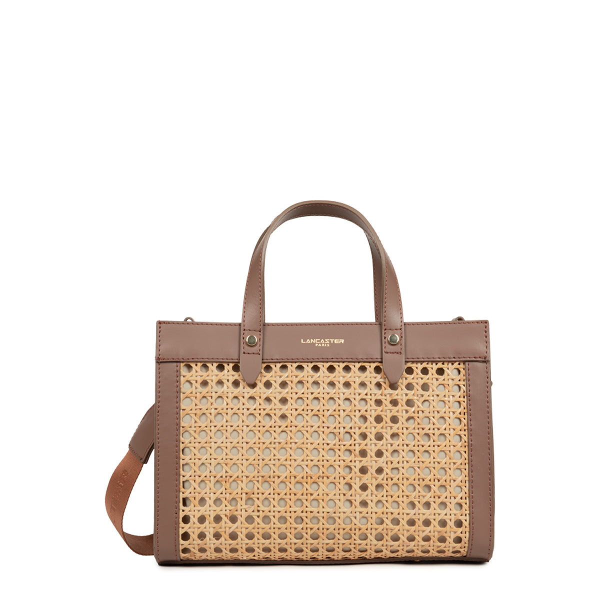Petit sac cabas main Cannage Rotin Lancaster