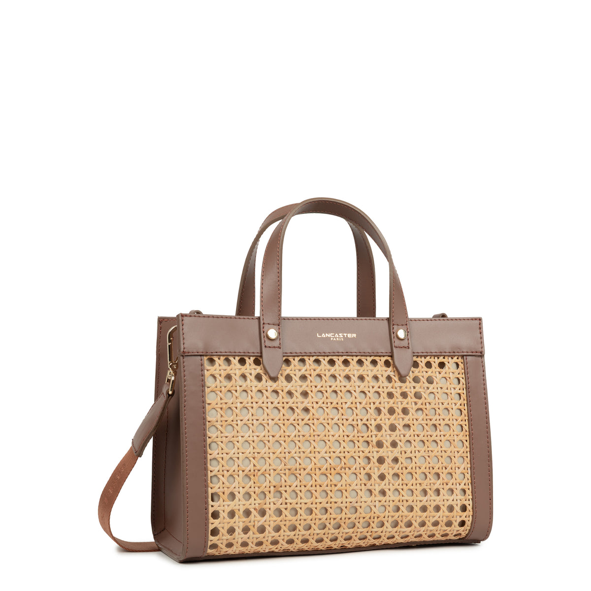 Petit sac cabas main Cannage Rotin Lancaster – vue 2