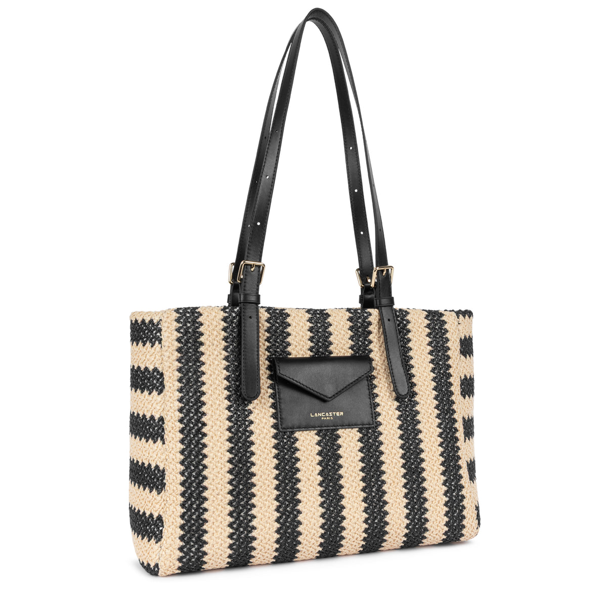 Lancaster Mini Wicker Shoulder Tote Bag