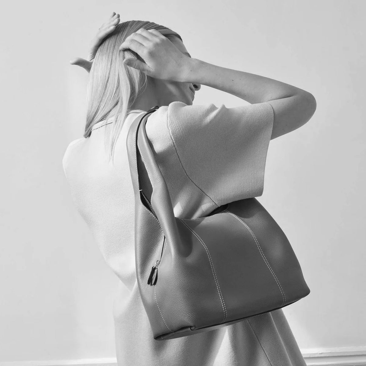 COWHIDE LEATHER BAG