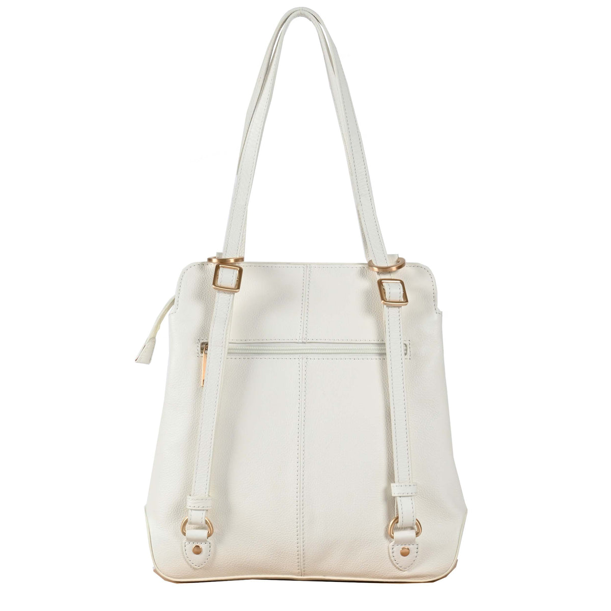 Sac à dos multifonction en cuir Jacqueline Bemon – vue 4