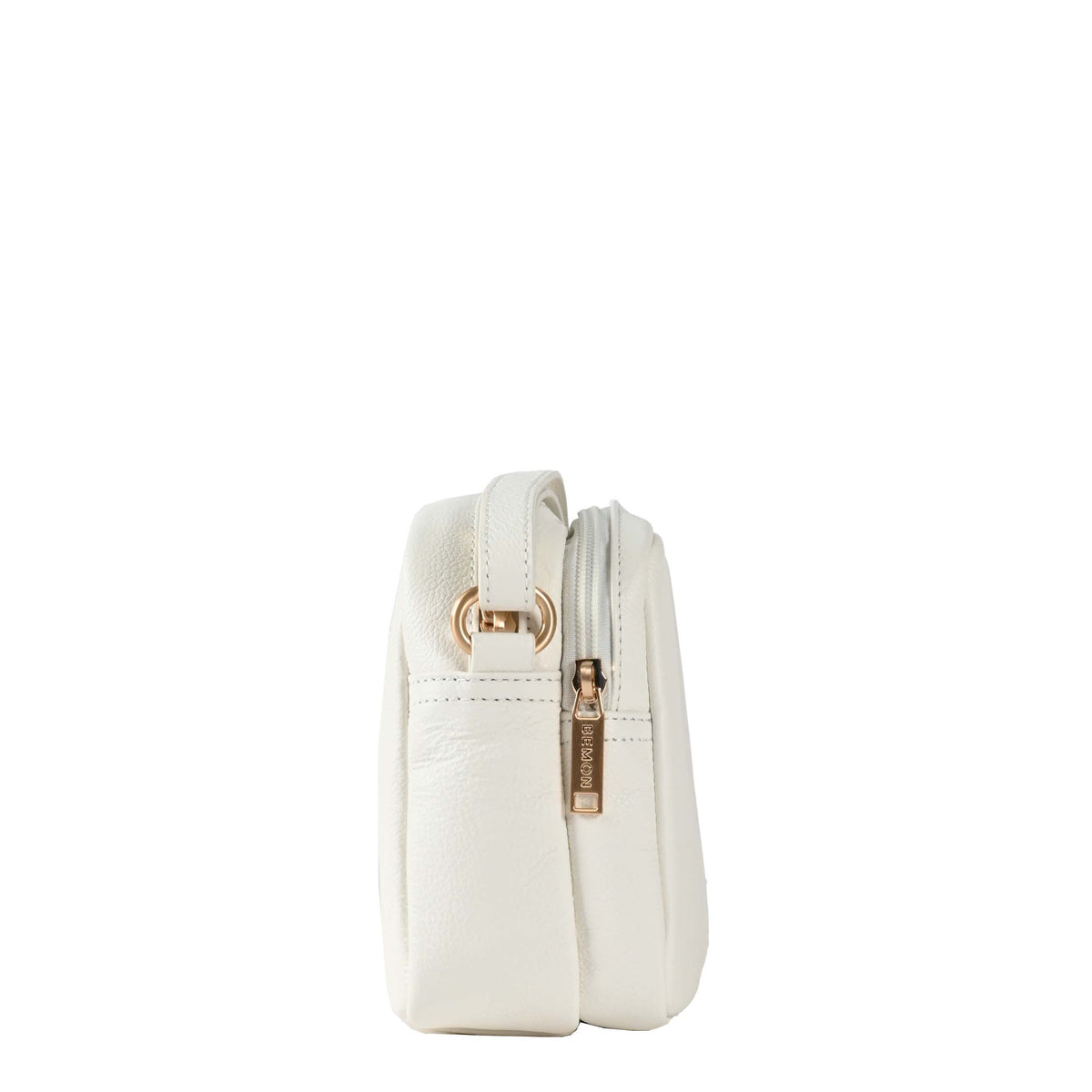 Sac travers en cuir deux compartiments Jacqueline Bemon – vue 3