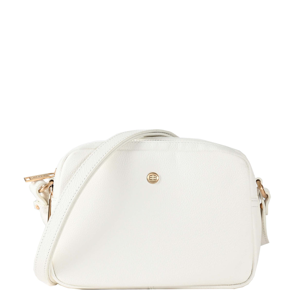 Sac travers en cuir deux compartiments Jacqueline Bemon – vue 4