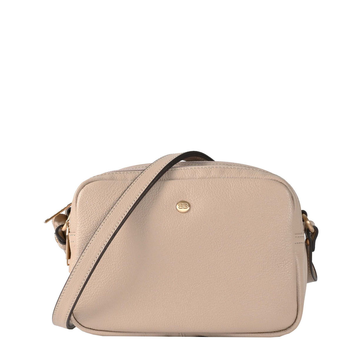 Sac travers en cuir deux compartiments Jacqueline Bemon – vue 5