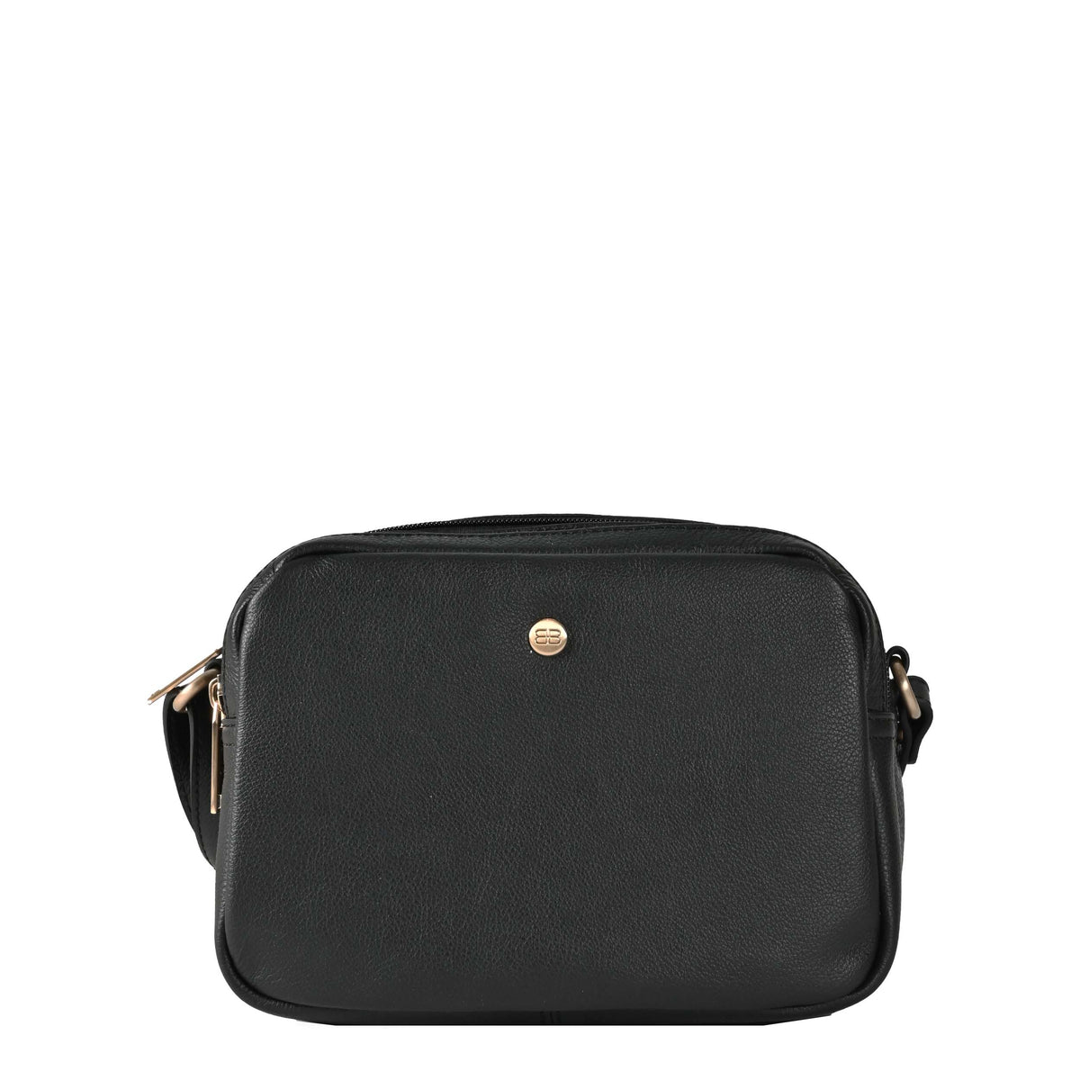 Sac travers en cuir deux compartiments Jacqueline Bemon