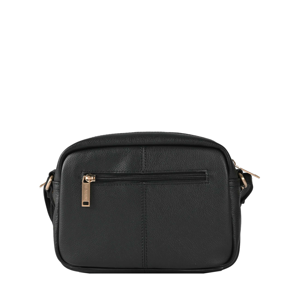 Sac travers en cuir deux compartiments Jacqueline Bemon – vue 2