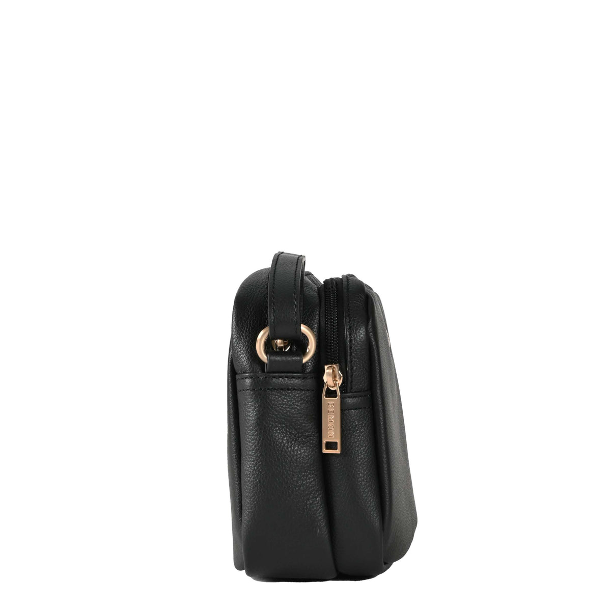 Sac travers en cuir deux compartiments Jacqueline Bemon – vue 3