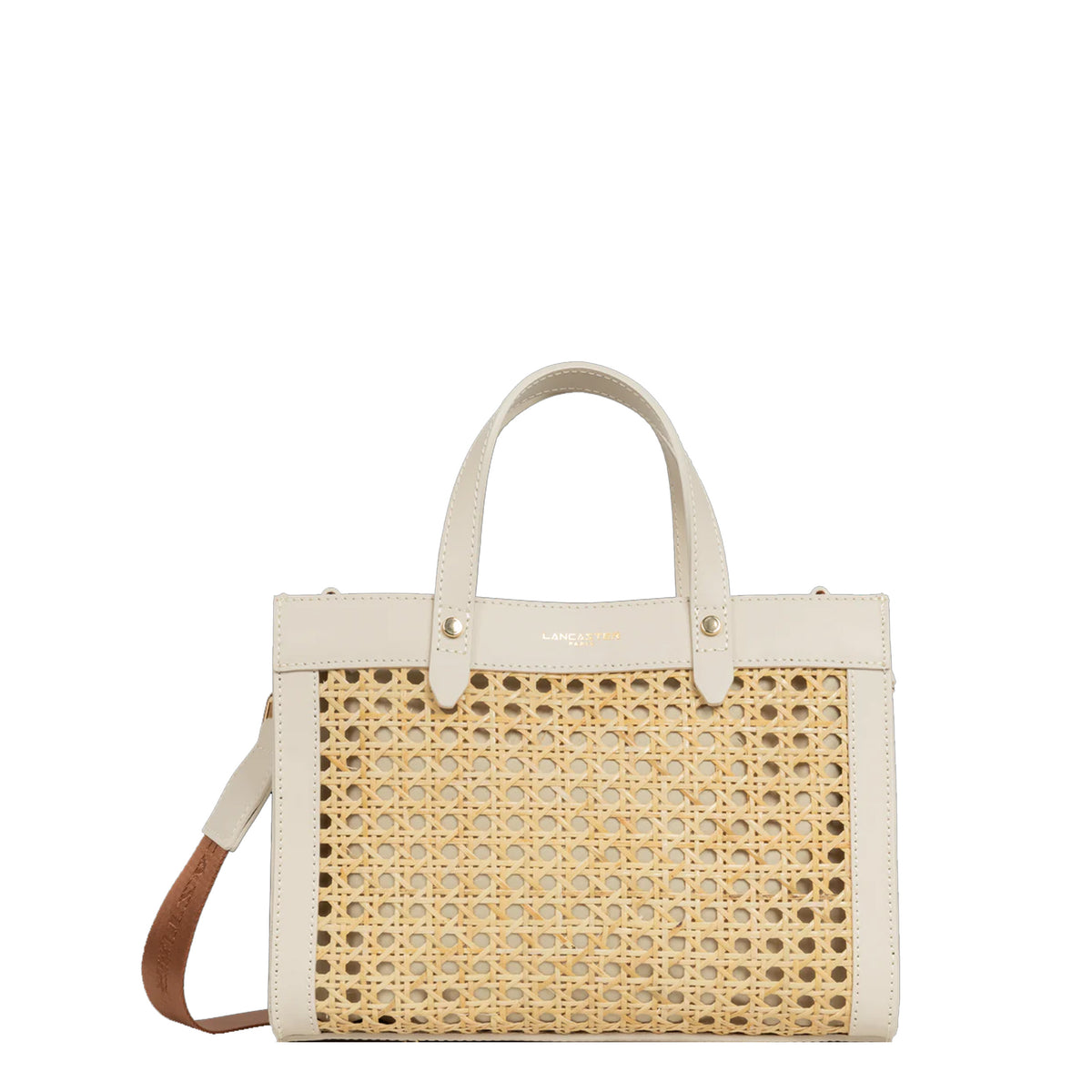 Petit sac cabas main Cannage Rotin Lancaster