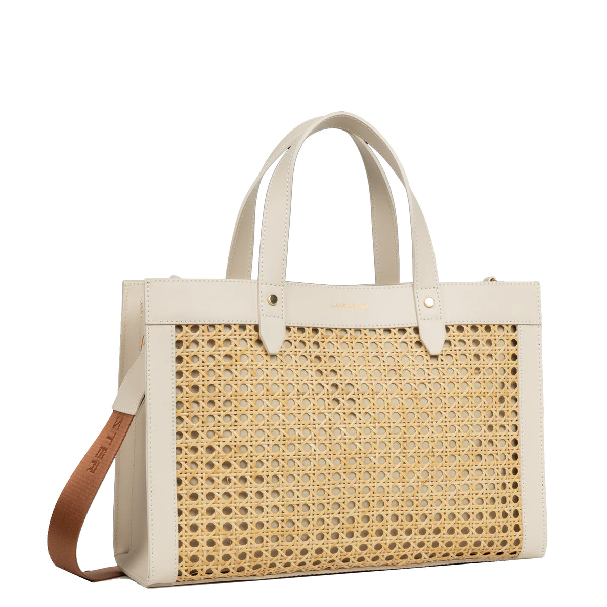 Sac cabas main Cannage Rotin Lancaster – vue 2