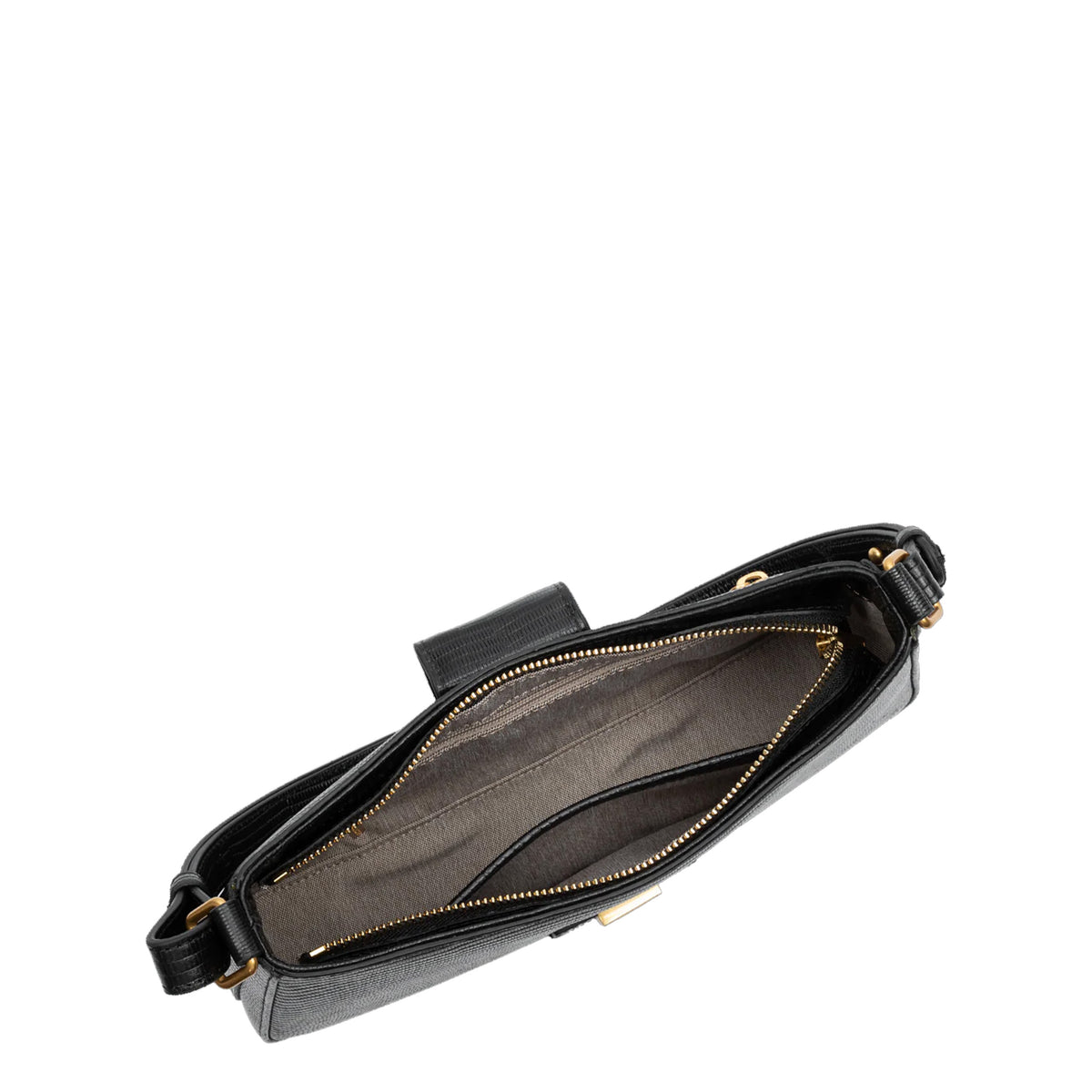 Sac baguette en cuir Exo Ily Lancaster – vue 3