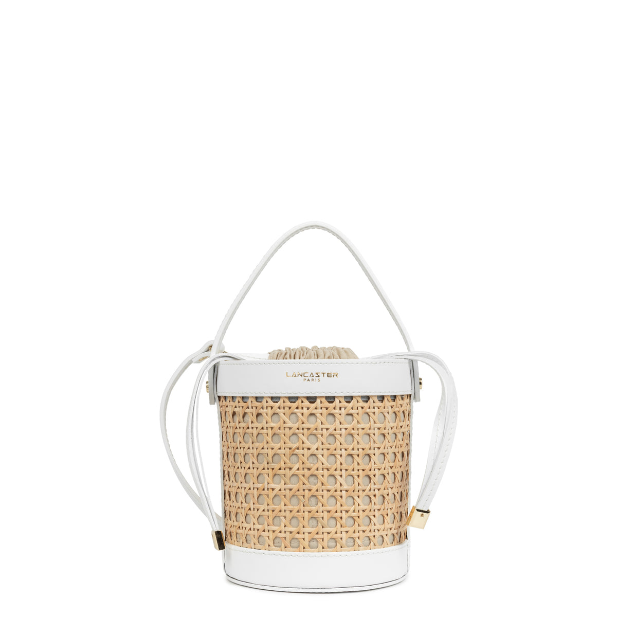 Petit sac seau Cannage Rotin Lancaster
