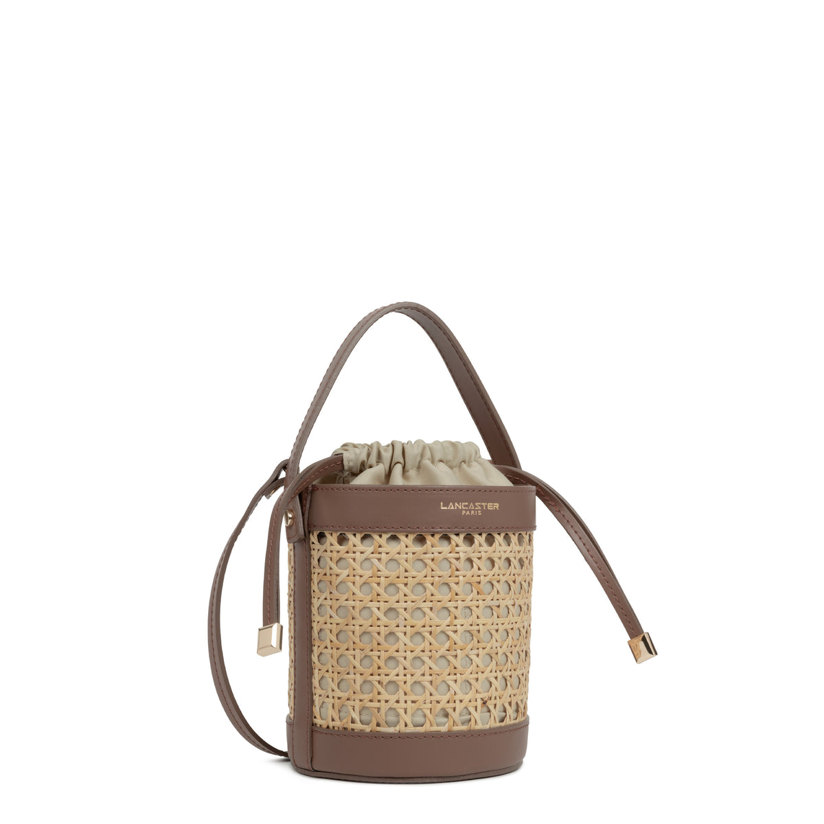 Petit sac seau Cannage Rotin Lancaster – vue 2