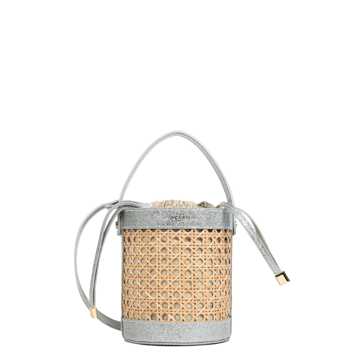 Petit sac seau Cannage Rotin Lancaster