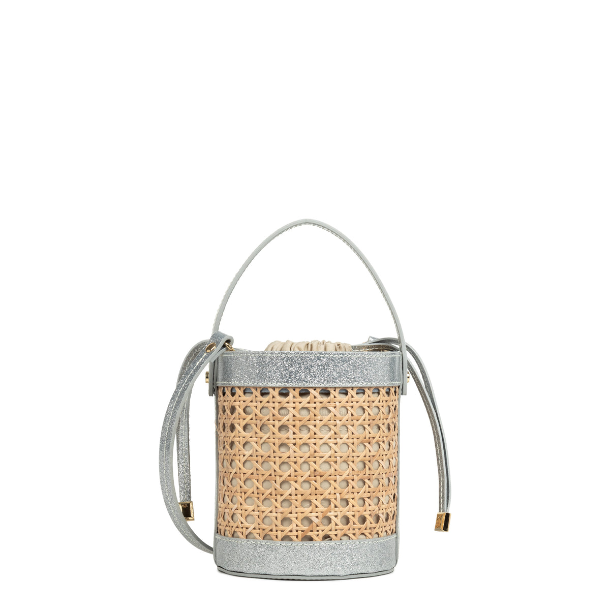 Petit sac seau Cannage Rotin Lancaster – vue 3