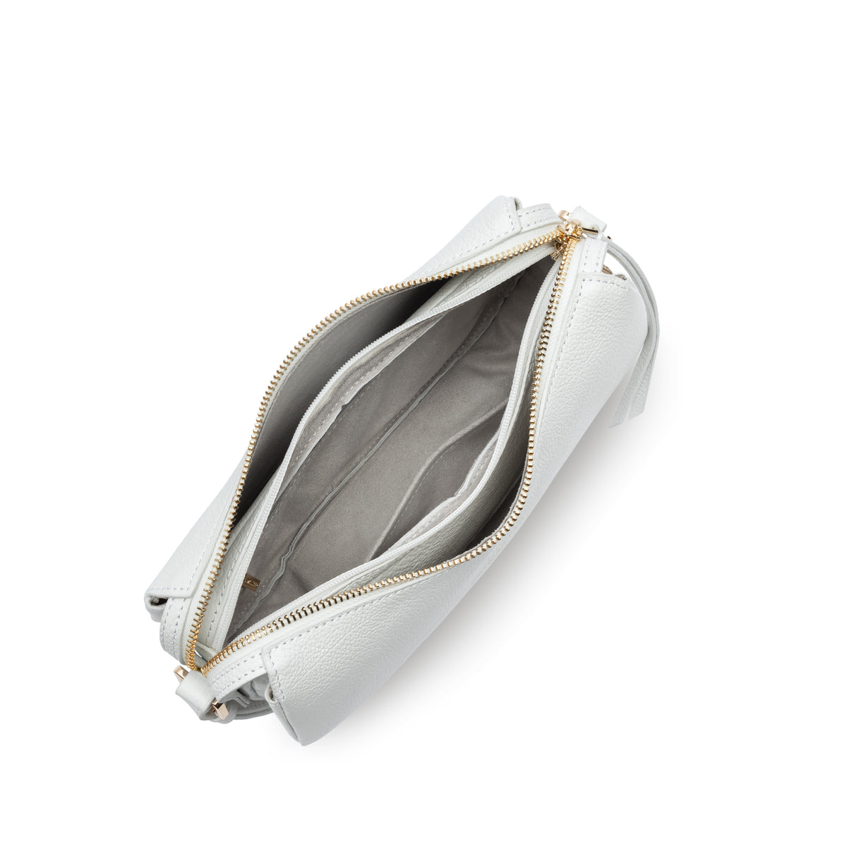 Petit sac besace en cuir Dune Lancaster – vue 4