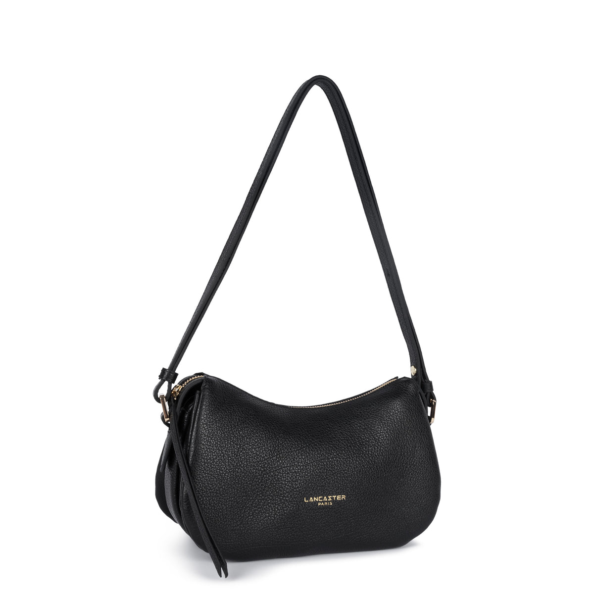 Petit sac besace en cuir Dune Lancaster – vue 2