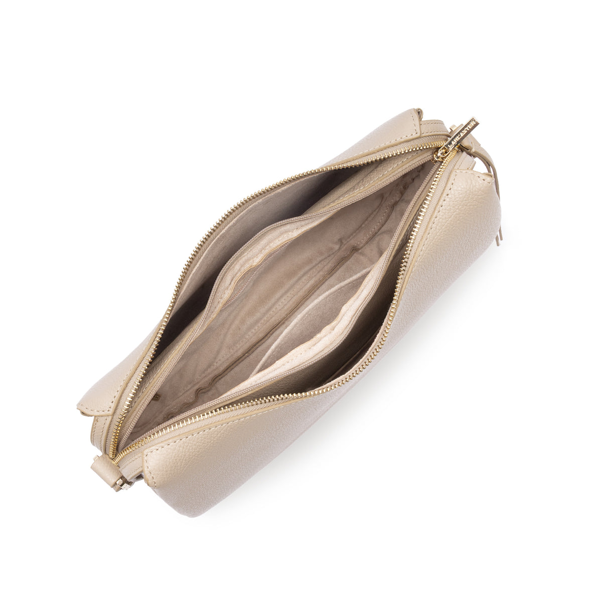 Sac Besace en cuir Dune Lancaster – vue 4