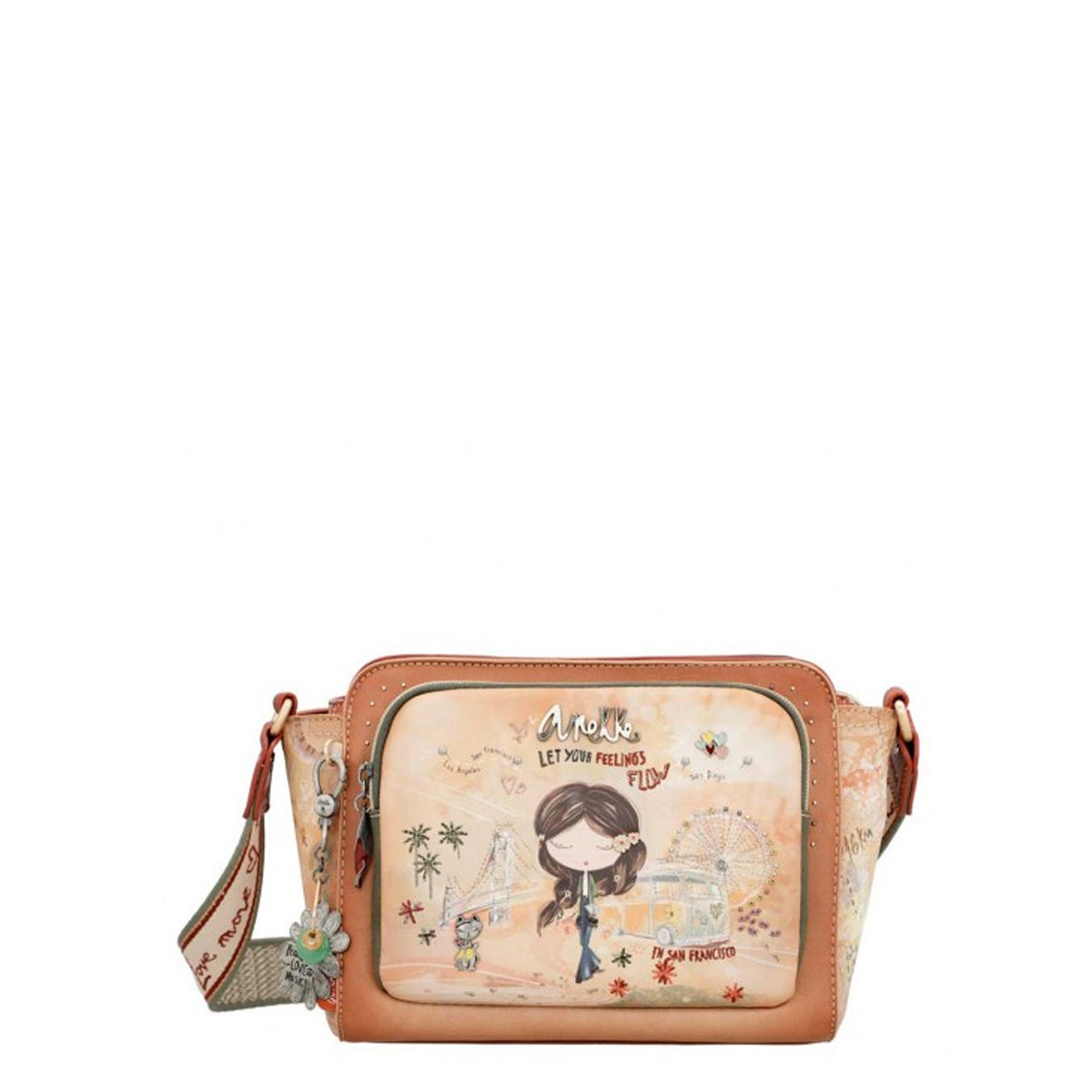 Sac travers Peace and Love Anekke