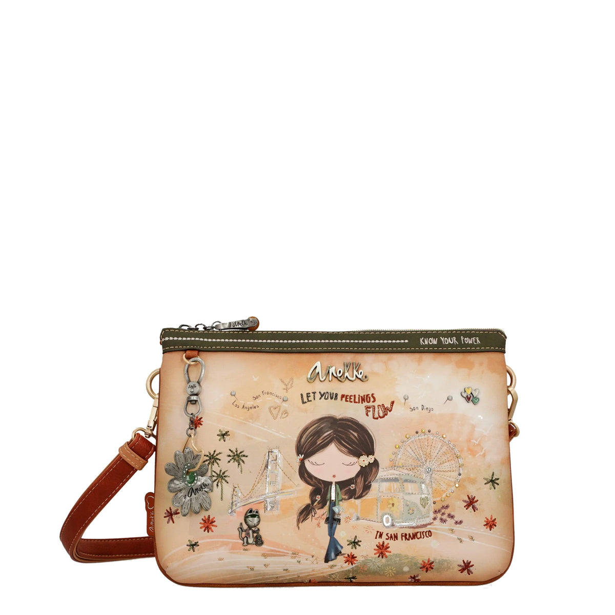 Sac travers Peace and Love Anekke