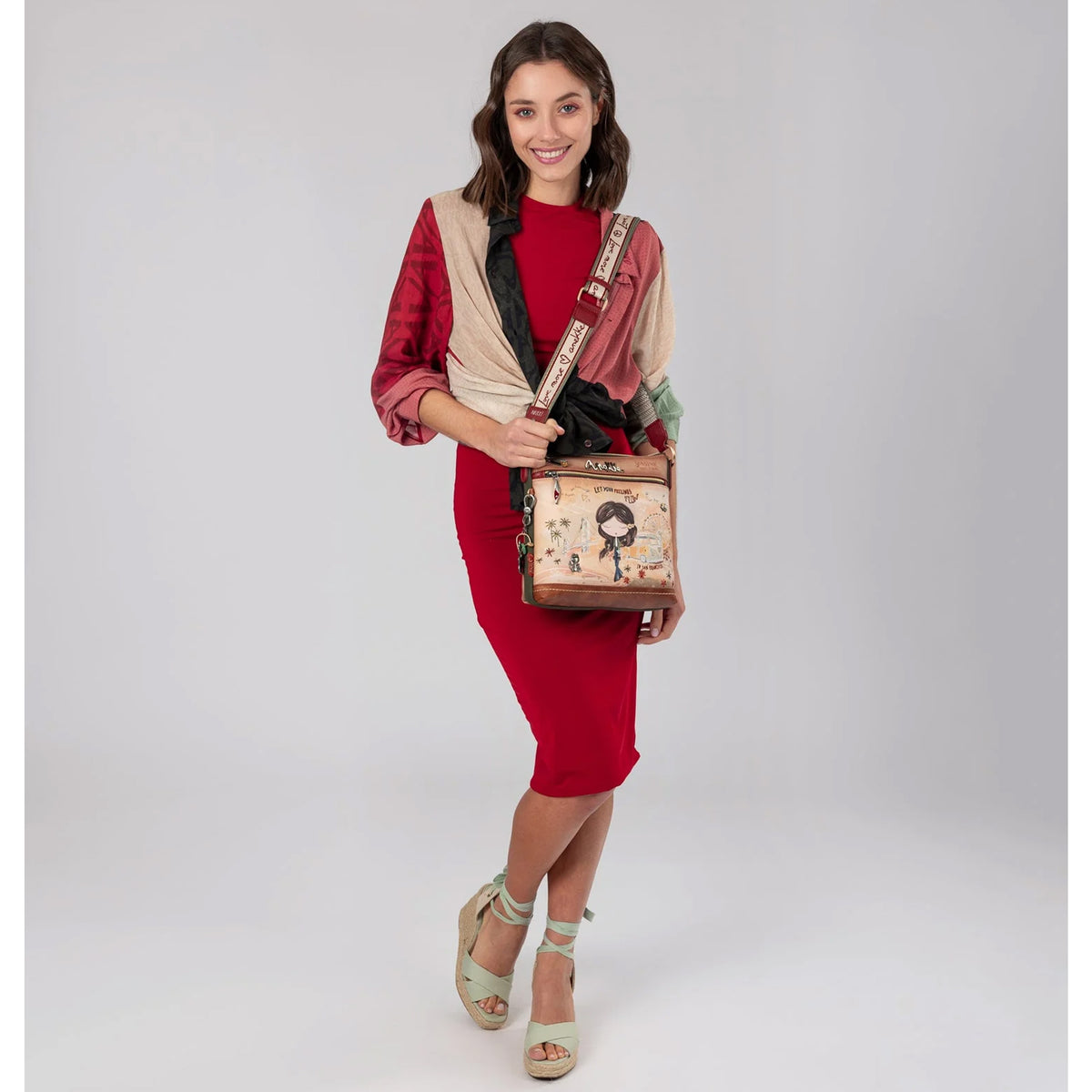Sac travers Peace and Love Anekke – vue 5