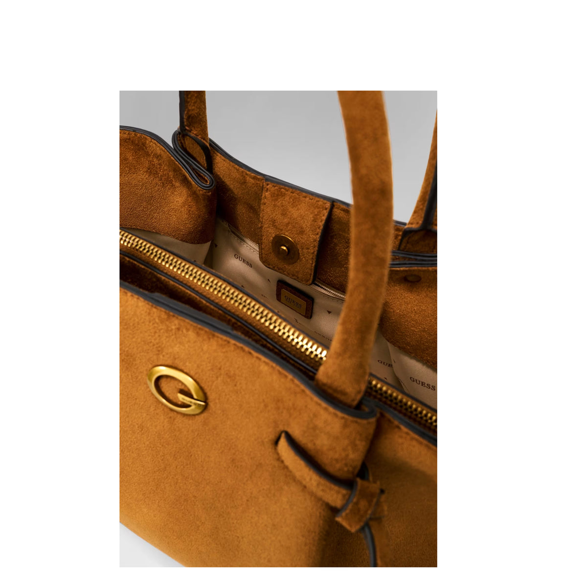 Guess Allegra Suede Handbag