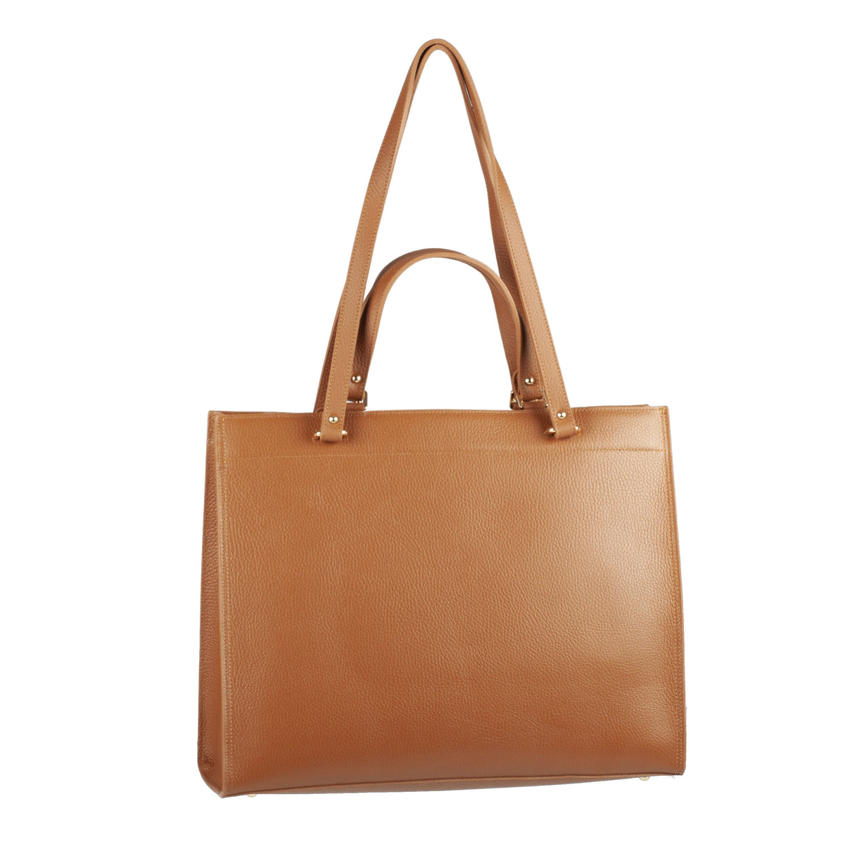 Cabas en cuir - Foulonne double – vue 2