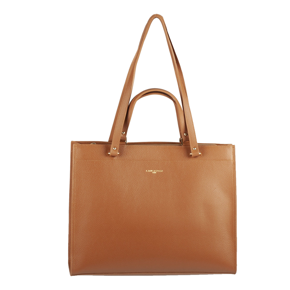 Cabas en cuir - Foulonne double