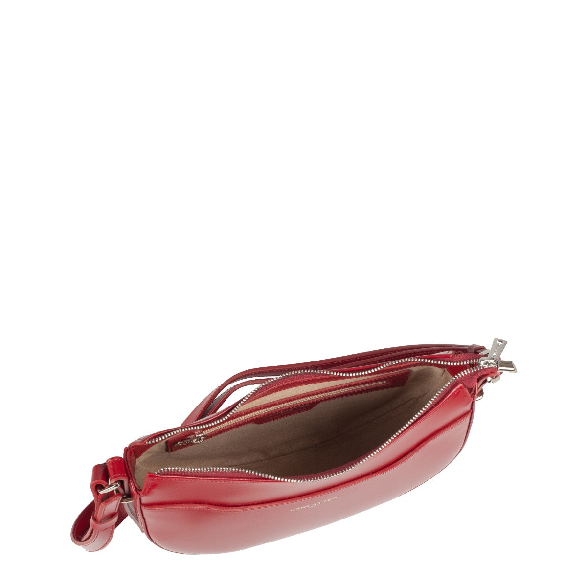 Sac demi lune en cuir Suave Ace Lancaster – vue 4
