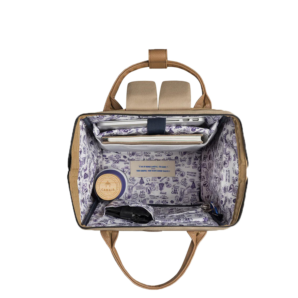 Grand Sac à dos 25L Kuala Lumpur Adventurer Cabaia – vue 6