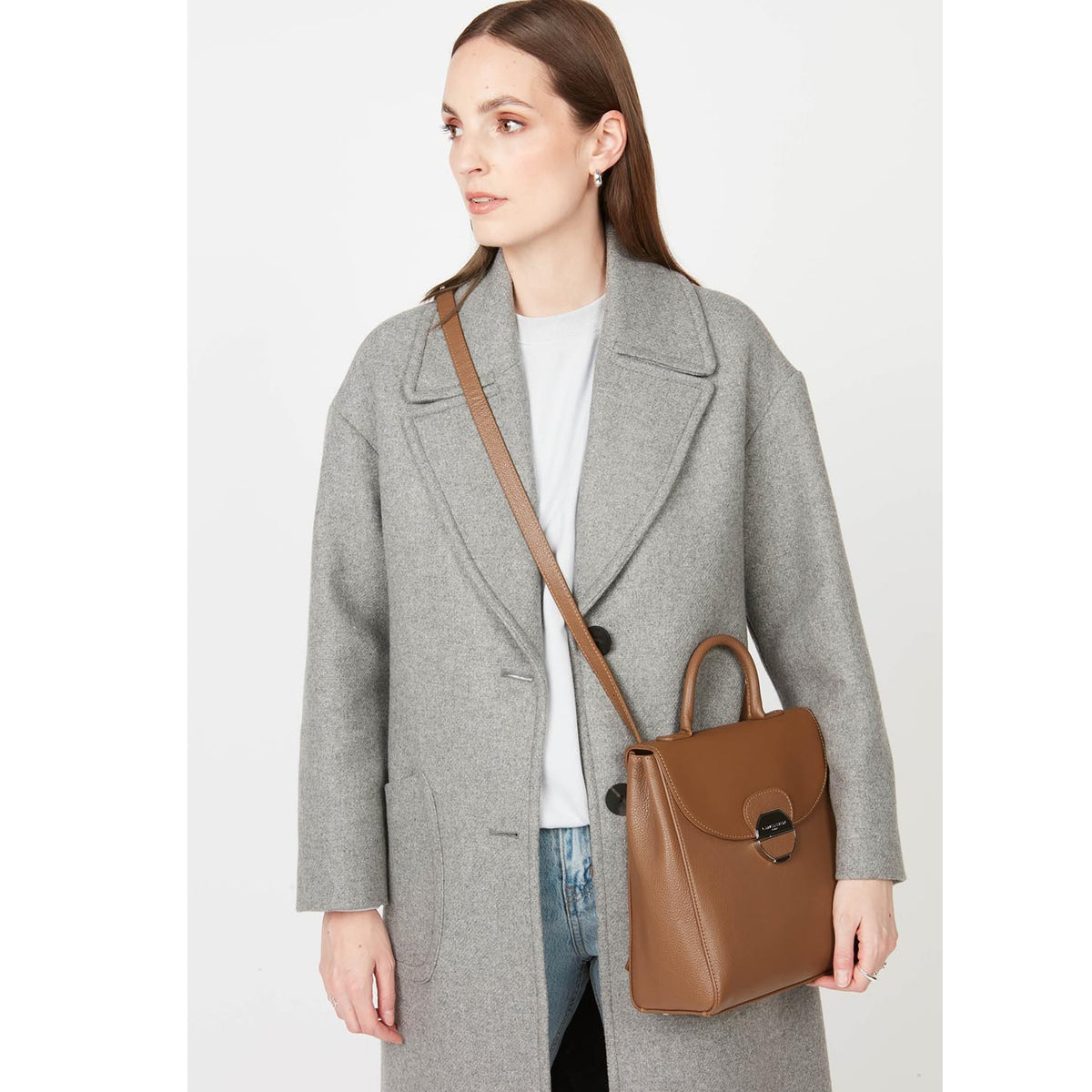 Sac à dos en cuir Pia Lancaster – vue 5