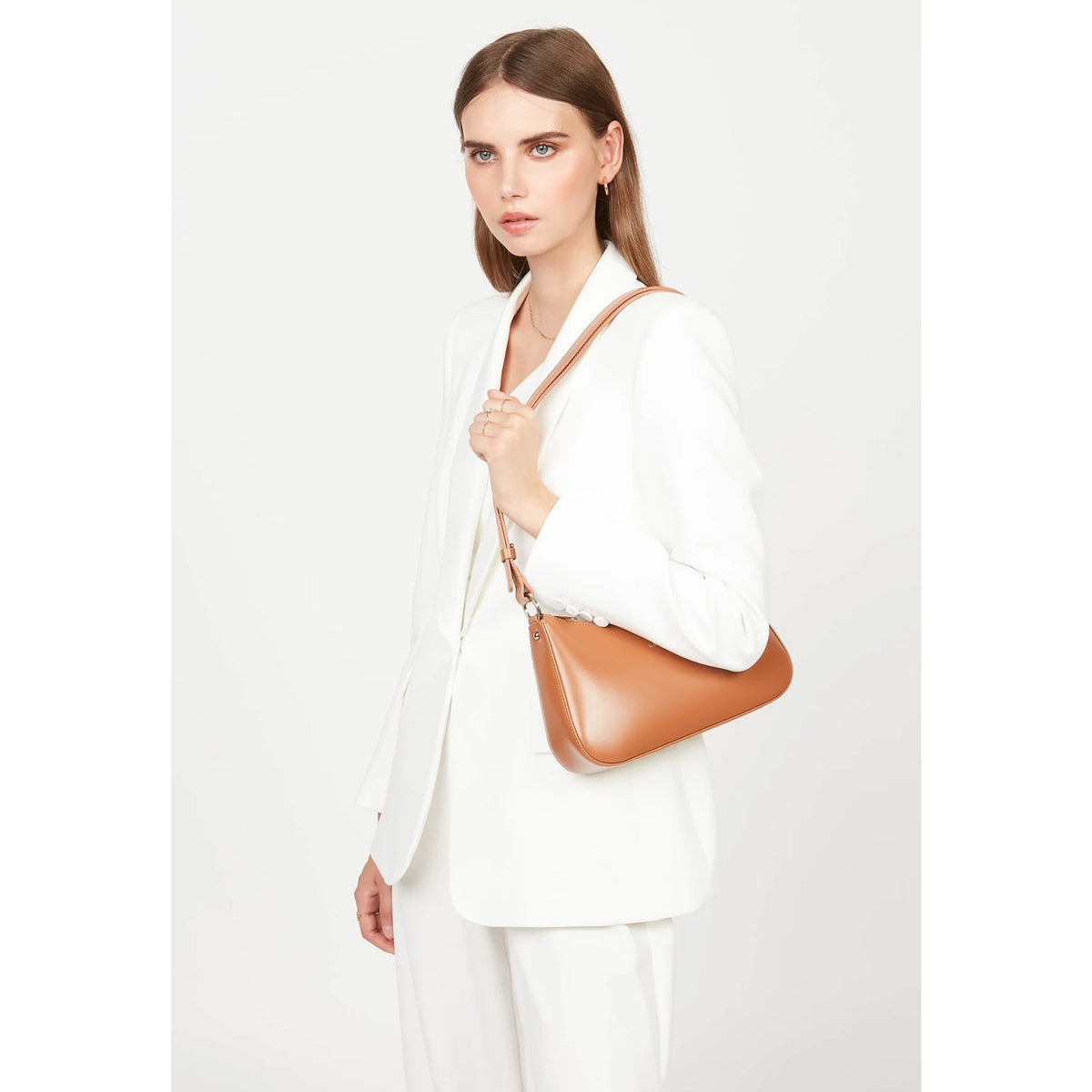 Sac porté travers en cuir Suave Ace Lancaster – vue 4