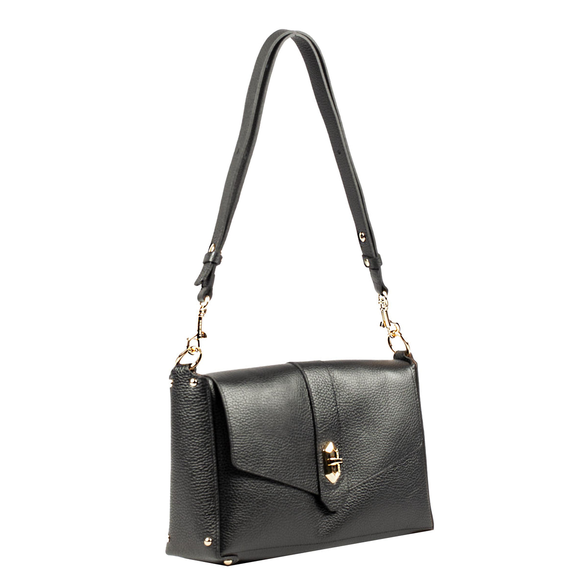 Sac trotteur en cuir - Foulonne Double – vue 2