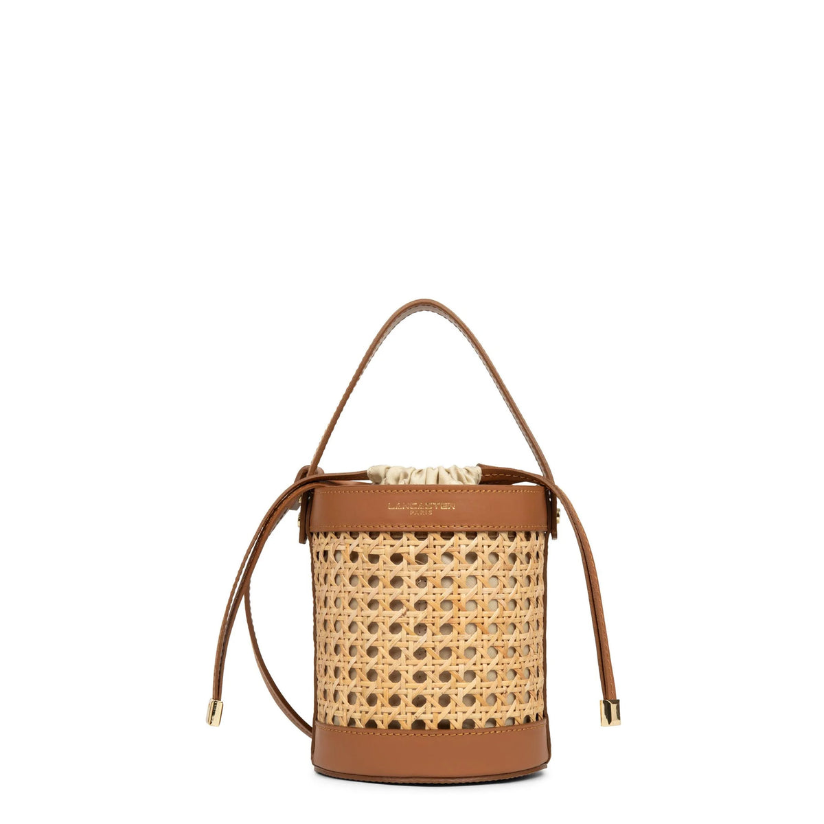 Petit sac seau Cannage Rotin Lancaster