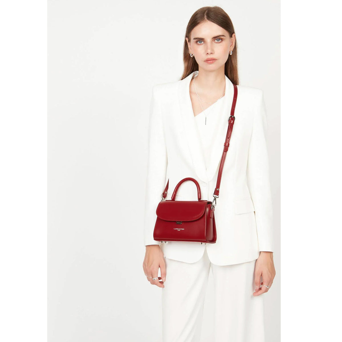 Petit sac à main en cuir Suave Even Lancaster – vue 5