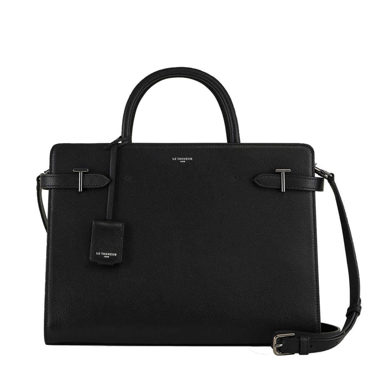 Grand sac à main en cuir Emilie Le Tanneur