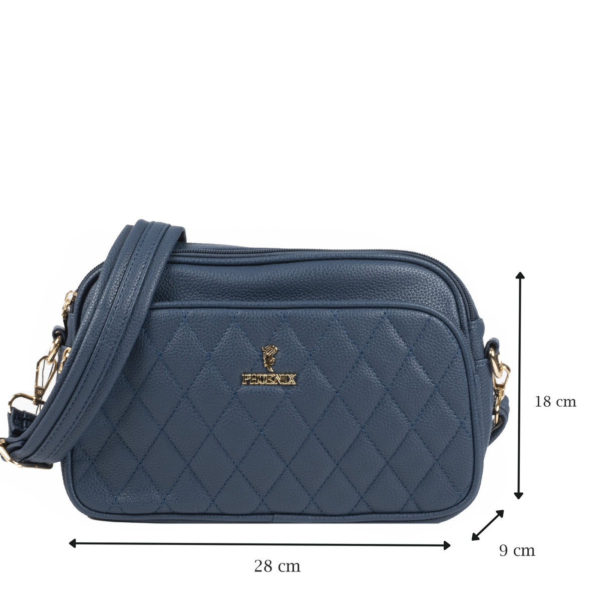 Sac travers matelassé Phoenix – vue 6
